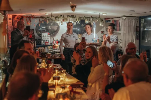 Geburtstag auf Schiff